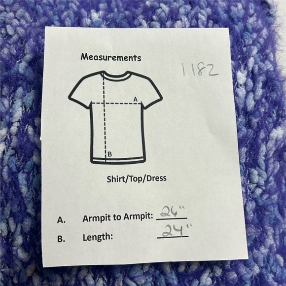 Urban Outfitters UO Jamie Fuzzy Purple Pullover Sweater Size L - Picture 10 of 14